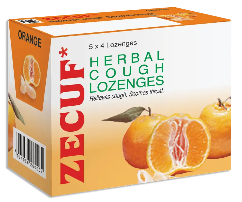 ZECUF LOZENGES ORANGE 20'S