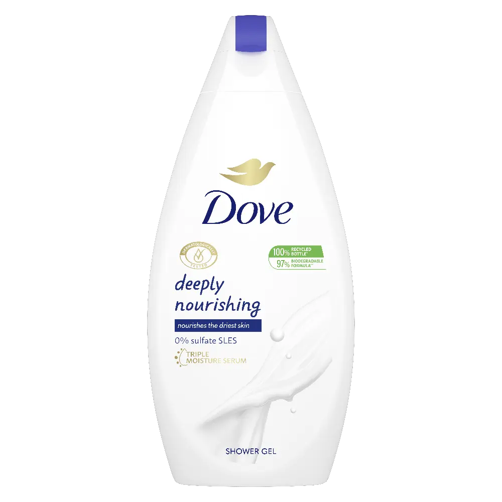 DOVE Deeply Nourishing Shower Gel 500ml