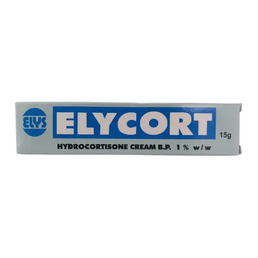 [101060] HYDROCORTISONE CREAM 15GM (ELYCORT) TUBE 1'S