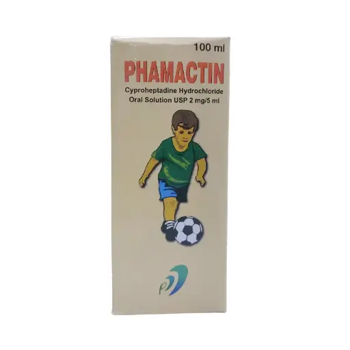 [101191] CYPROHEPTADINE HYDROCHLRIDE 2MG 100ML (PHARMACTIN) BOTTLE 1'S