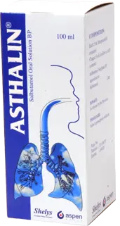 [101217] SALBUTAMOL 100ML (ASTHALIN) BOTTLE 1'S