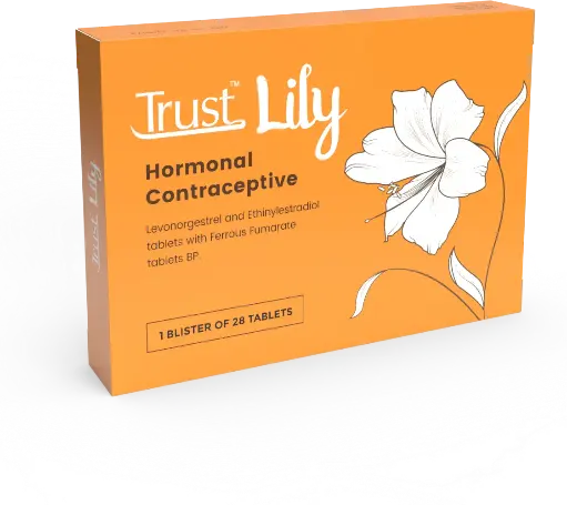 [101257] TRUST LILY HORMONAL CONTRACEPTIVE 28'S