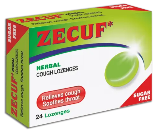 [101678] ZECUF HERBAL COUGH LOZENGES (SUGAR FREE) 20'S