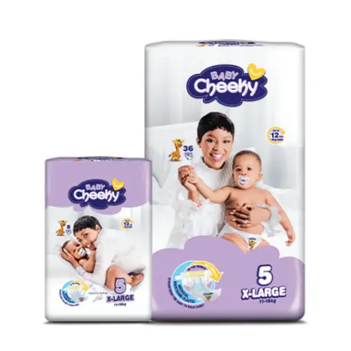 [101692] BABY CHEEKY Diapers (X-Large | 11-18kg) 36's