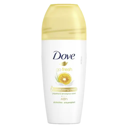 [101743] DOVE Go Fresh Grapefruit & Lemongrass Roll-on Deodorant 50ml