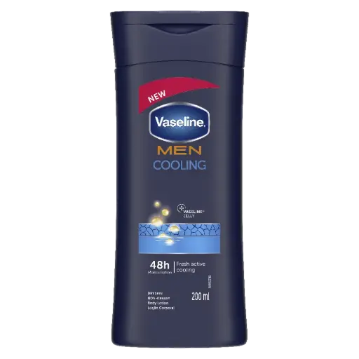 [101757] VASELINE Men Cooling Body Lotion 200ml