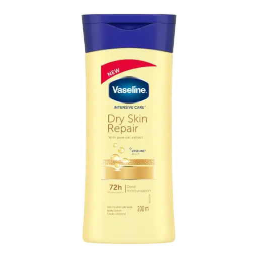 [101758] VASELINE Dry Skin Repair Body Lotion 200ml