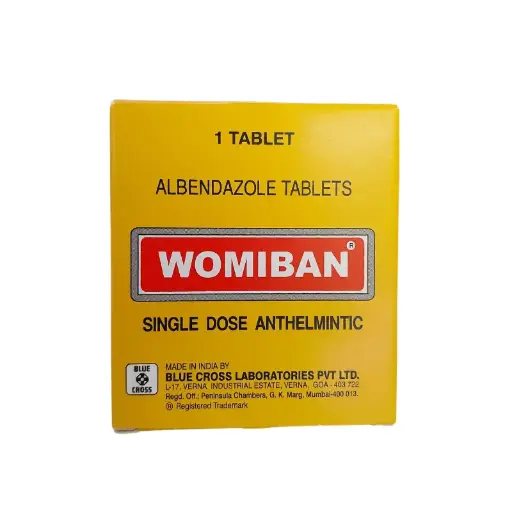 [100839] Albendazole Tabs 400mg (WOMIBAN)