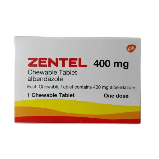 [100840] Albendazole Tabs 400mg (ZENTEL)